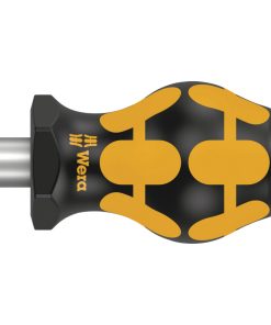 Tournevis Porte Embout Wera 811 Tom Pouce Esd Magnetique 1-4 Noir-Orange (Vendu A L'Unite) -Marque Allemande Pour Les Ateliers-