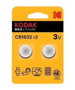 Pile Bouton Cr1632 Kodak Lithium 3V (Vendu Par 2)
