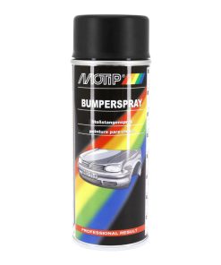 Bombe de Peinture Motip Bumperspray Plastique Noir 400 ml (04073)