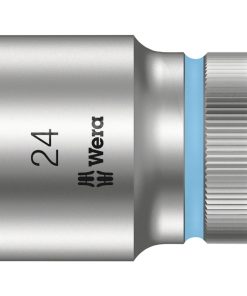 Douille Wera 8790 Hmc Zyklop 1-2 Diam 24 mm (Vendu A L'Unite) -Marque Allemande Pour Les Ateliers-