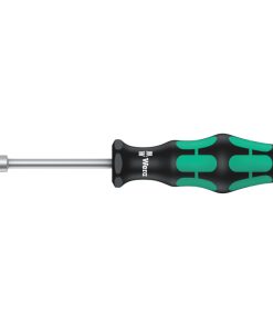 Tournevis A Douille Wera 395 Holo 10 mm Noir-Vert (Vendu A L'Unite) -Marque Allemande Pour Les Ateliers-