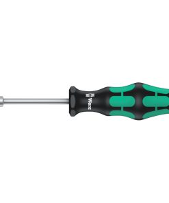 Tournevis A Douille Wera 395 Holo 13 mm Noir-Vert (Vendu A L'Unite) -Marque Allemande Pour Les Ateliers-