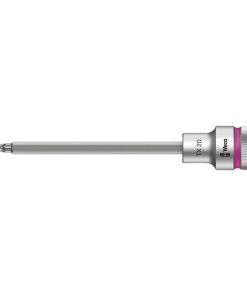 Douille Torx Wera 8767 Hf Zyklop 1-2 T20 Longueur 140 mm (Vendu A L'Unite) -Marque Allemande Pour Les Ateliers-