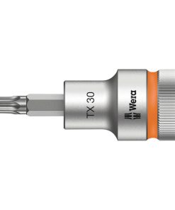 Douille Torx Wera 8767 Hf Zyklop 1-2 T30 Longueur 60 mm (Vendu A L'Unite) -Marque Allemande Pour Les Ateliers-