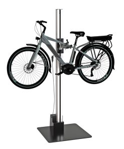 Pied D'Atelier de Reparation Velo Professionnel Officine Parolin Opus Power Electrique (Avec Telecommande) Supporte 40Kgs -Gist-