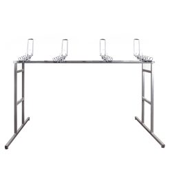 Presentoir de Magasin Officine Parolin 4 Velos Longueur 250Cm Blanc -Gist-