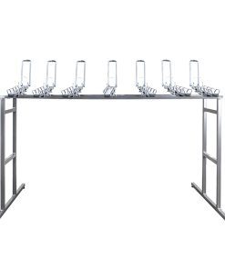 Presentoir de Magasin Officine Parolin 7 Velos Longueur 250Cm Blanc -Gist-
