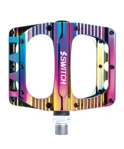 Pedale VTT Plateforme Descente - BMX Switch Freeride Alu Cnc Oil Filetage 9-16 Avec Picots (Paire) 100X90mm