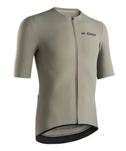 Maillot Gist Homme Supremo Manches Courtes Zip Total Titane M -5343