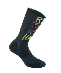 Chaussettes-Socquettes Ete Gist Range Noir Ride Hard Noir et Design Muticolor 38-42 Ecologique - Hauteur 22 Cm (Paire) -5868