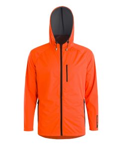 Veste de Pluie Adulte Gist Giubbino Waterproof 15 Micron Avec Capuche Orange Xl -5276