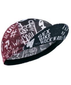 Casquette Velo Deco Sex, Bike, Rock N Roll
