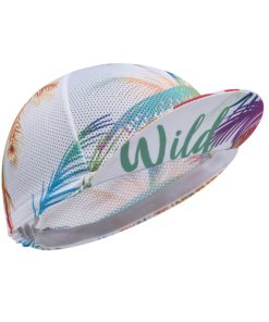 Casquette Velo Deco Wild Blanc