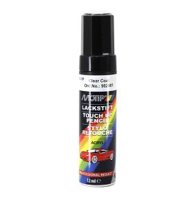 Stylo de Retouche Peinture Motip Vernis Transparent Brillant 12 Ml