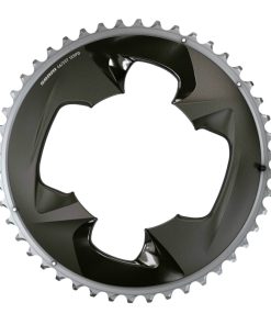Plateau Route 4 Branches D.107 Pour SRAM Origine 48 Dents Exterieur Force Axs Alu Gris-Noir 12V.