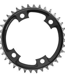 Plateau Route-Gravel Direct Mount Pour SRAM Origine 38 Dents Mono X-Sync Red - Force Axs Alu Noir 12V.