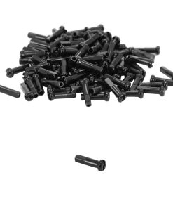 Ecrou de Rayon Dt Swiss Pro Lock 16mm Metal Leger Noir 2mm (Boite de 100)