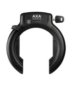 Antivol Velo Fer A Cheval Axa Imenso Grande Ouverture 92 mm Noir (Sans Fixation) - Compatible Plug Ulc- Securite Niveau 12-15 - Pour Fat Bike (Cle Prisonniere)
