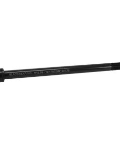 Axe Traversant - Blocage Roue Arriere Blackbearing Filetage M12 X 1.75mm Noir (178 mm Hors Butee Dont Filetage 20 mm)