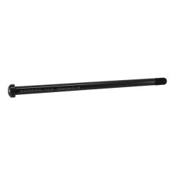 Axe Traversant - Blocage Roue Arriere Blackbearing Filetage M12 X 1.75mm Noir (229 mm Hors Butee Dont Filetage 20 mm)