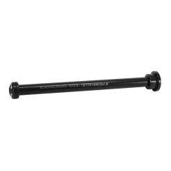 Axe Traversant - Blocage Roue Arriere Blackbearing Filetage M12 X 1.5 mm Noir (173 mm Hors Butee Dont Filetage 19 mm) Avec Ecrou