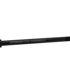 Axe Traversant - Blocage Roue Arriere Blackbearing Filetage M12 X 1.75 mm Noir (174 mm Hors Butee Dont Filetage 21 mm)