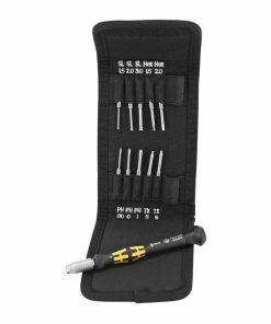 Tournevis Porte Embout de Precision Wera Kompakt Micro Esd (Set 11 Pieces) -Marque Allemande Pour Les Ateliers-