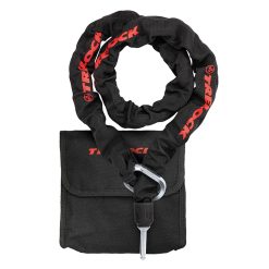 Antivol Velo Chaine A Boucle Pour Fer A Cheval Plug Trelock Zr455 Noir Cable 1.40M Diam 8 mm (Profondeur Plug Fixation 50 mm et Diam 9.6 mm)