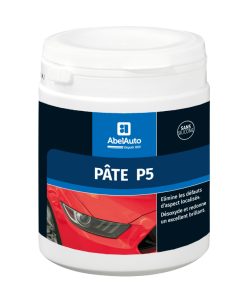 Pate de Polissage P5 Carrosserie Abel Auto 1Kg Abrasivite 70, Brillance 50 (Marque Francaise) -Gamme Professionnelle-