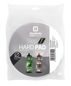 Disque de Polissage Lustrage En Mousse Step 1 Hard Abel Auto 150 mm (Marque Francaise) -Gamme Professionnelle-