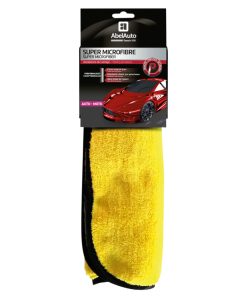Microfibre de Lustrage Super Abel Auto 40 X 40 Cm (Marque Francaise) -Gamme Professionnelle-