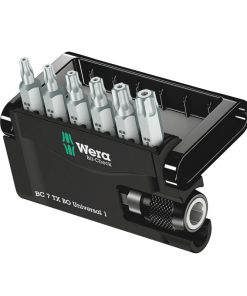 Coffret D'Embout Wera Bit Check 7 Torx Tx Bo 1-4 (Set 7 Pieces) -Marque Allemande Pour Les Ateliers-