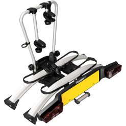 Porte Velo Plateforme Peruzzo Atlantis Pour 2 Velos Inclinable (Maxi 60Kgs) Prise 13 Broches - Compatible Vae - Fat Bike (Entraxe Extra La Ge 135Cm)