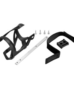 Porte Bidon Polini Noir Sortie Laterale Avec Support Pour Batterie Polini Externe Compatible Pour Batterie Externe 204284 Ref 955.520.024
