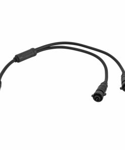 Cable Pour Chargeur Batterie Polini Ep3 Connexion Double (Pour Batterie et Batterie Externe) Ref 955.830.033