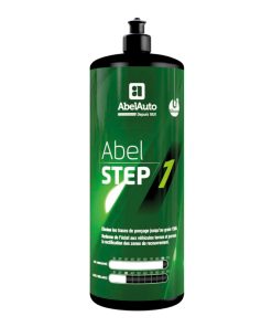 Polish Carrosserie Abel Auto Step 1 1L Abrasivite 90, Brillance 30 (Marque Francaise) -Gamme Professionnelle-