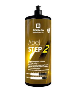 Polish Carrosserie Abel Auto Step 2 1L Abrasivite 50, Brillance 70 (Marque Francaise) -Gamme Professionnelle-