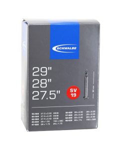 Chambre a Air Velo 27.5-29 X 2.00-2.40 et 700X38 Schwalbe Valve Presta Obus Demontable 60mm Tout Alu (Sv19)