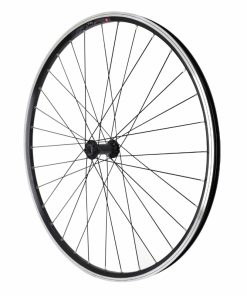 Roue VTC Patin Blocage 700 X 35 - 28" M260 Avant Noir Renforce Moyeu Shimano Qc300 Noir Special Loueur Jante 19C 32 Rayons Noirs - Poids Max 130 Kg-