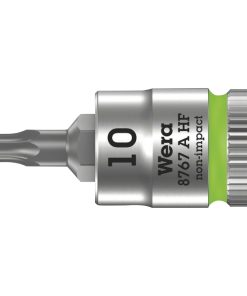 Douille Torx Wera 8767 A Zyklop 1-4 T10 Longueur 28 mm (Vendu A L'Unite) -Marque Allemande Pour Les Ateliers-