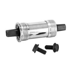 Boitier Pedalier Carre Acier A Roulement 119mm (Boite de 68) Filetage Anglais - Bsc - 1,37X24 (Livre Sans Emballage)