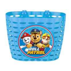 Panier Avant Enfant Paw Patrol Bleu Fixation Par Sangle Sur Cintre Guidon (Pat Patrouille)