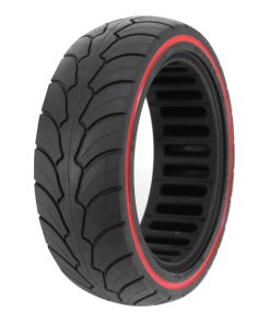 Pneu Trottinette Plein 8.5 X 2.50 Noir Liseret Rouge (Pour Dualtron et Autres)