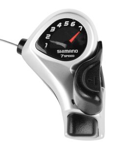Manette VTT Shimano 7V. Droite Tx50 Argent