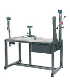 Pied de Montage-Reparation Velo Officine Parolin Genius Max H 102 Cm 47X78 Cm (Inclus Adaptateur) -Gist-