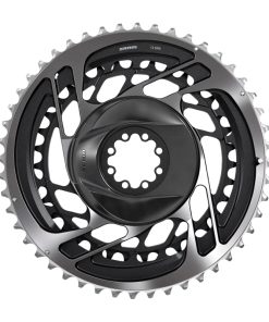Plateau Route Direct Mount Pour SRAM Origine 46-33 Dents Interieur+Exterieur Red 2X12V. Alu Noir