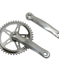 Pedalier City Gravity Manivelles Alu 170mm Plateau Acier 44D. Chaine 3.30