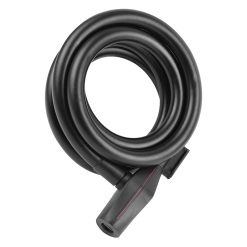 Antivol Velo Spiral A Cle Trelock Sk415 Diam 15 mm L 1.80 M Noir (Avec Support) (Offre Speciale)