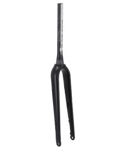 Fourche Gravel 700C Carbone Brut Cintre Guidone Pivot Alu Conique Lisse 1"1-2 En Bas et 1"1-8-28,6 Exterieur Pour Axe Traversant