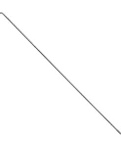 Rayon E-Bike Inox Argent 2.3mm L 246mm Tete Coudee (Vendu A L'Unite Sans Ecrou) - Voir 185897 Pour Ecrou